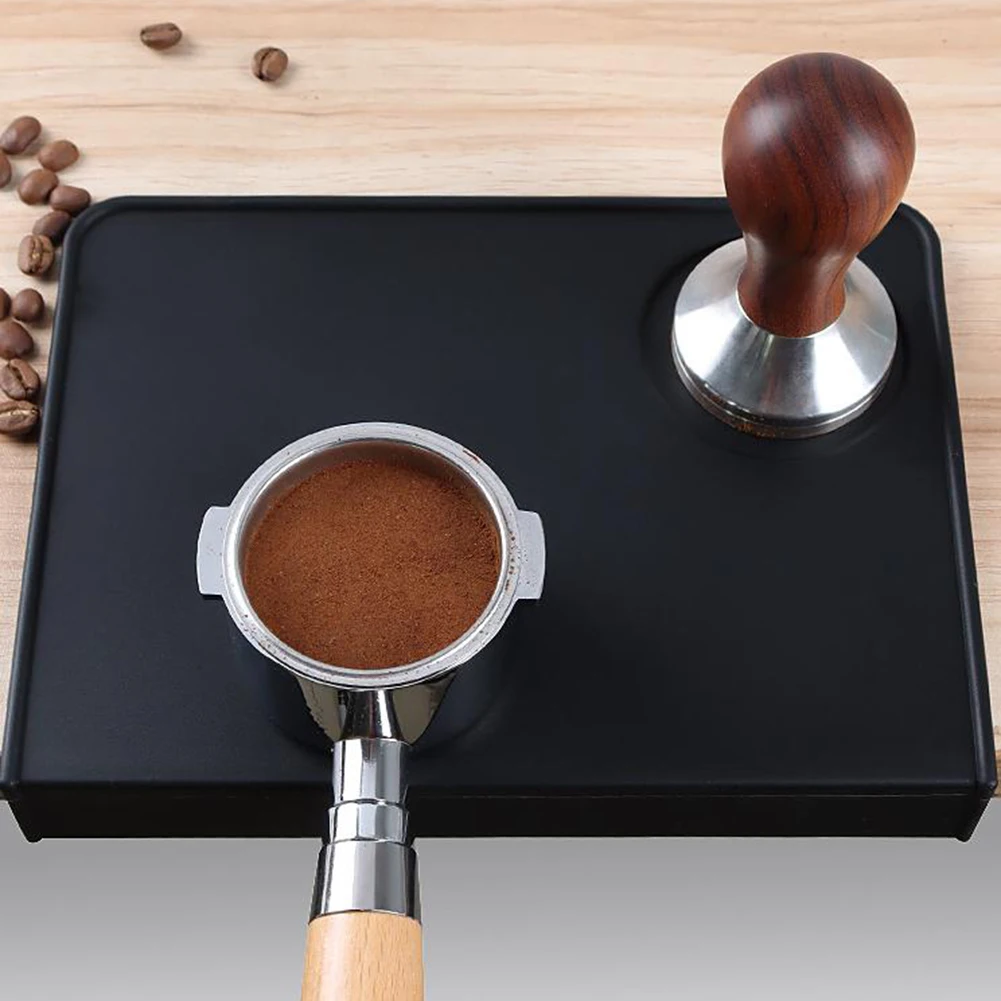 Silicone Pad Pressed Powder Pad 1pcs 20.5*15*3cm Anti-Slip Black Coffee Coffee Machine Handle Pad Heat-resistant
Silicone Pad Pressed Powder Pad 1pcs 20.5*15*3cm Anti-Slip Black Coffee Coffee Machine Handle Pad Heat-resistant