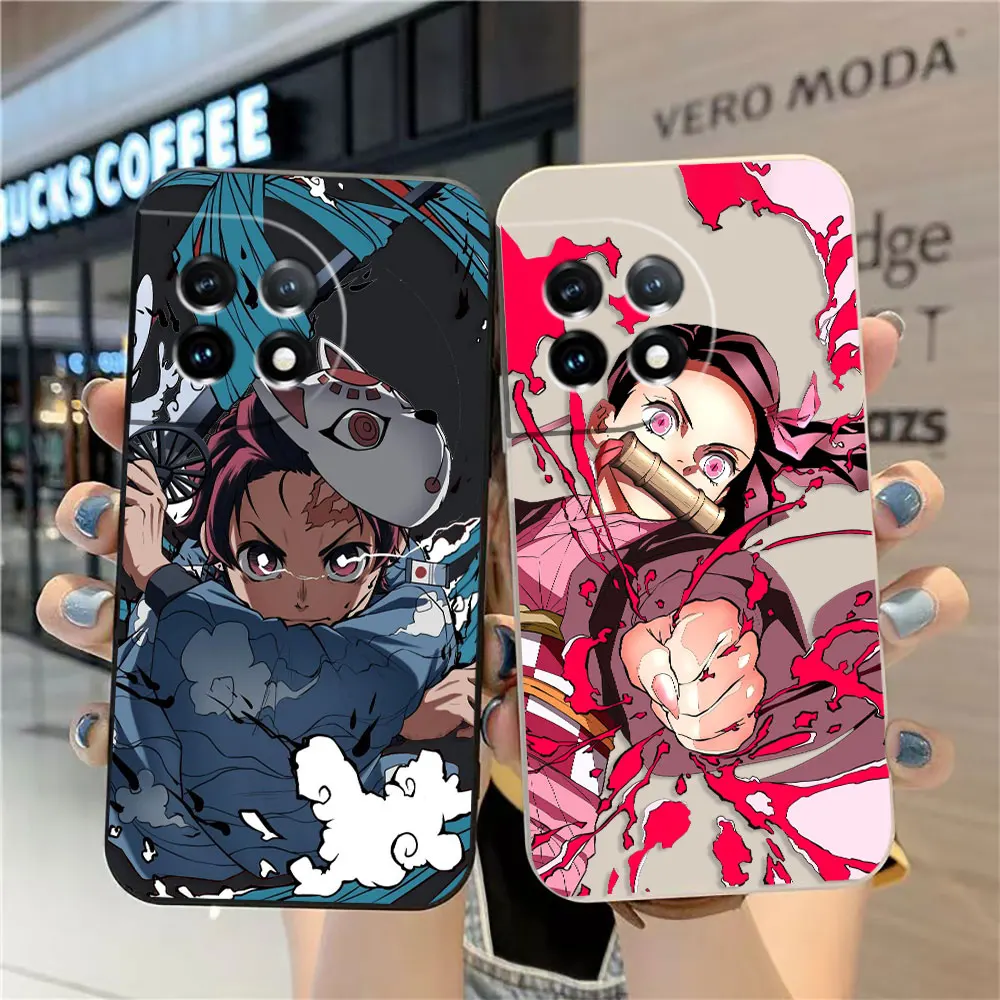 Case For Oneplus 11 10 9 9R 9RT 8 8T 7 7T ACE 2 2V NORD CE 2 Lite Pro Colour Simple Liquid Case Anime Demon Slayer
Case For Oneplus 11 10 9 9R 9RT 8 8T 7 7T ACE 2 2V NORD CE 2 Lite Pro Colour Simple Liquid Case Anime Demon Slayer