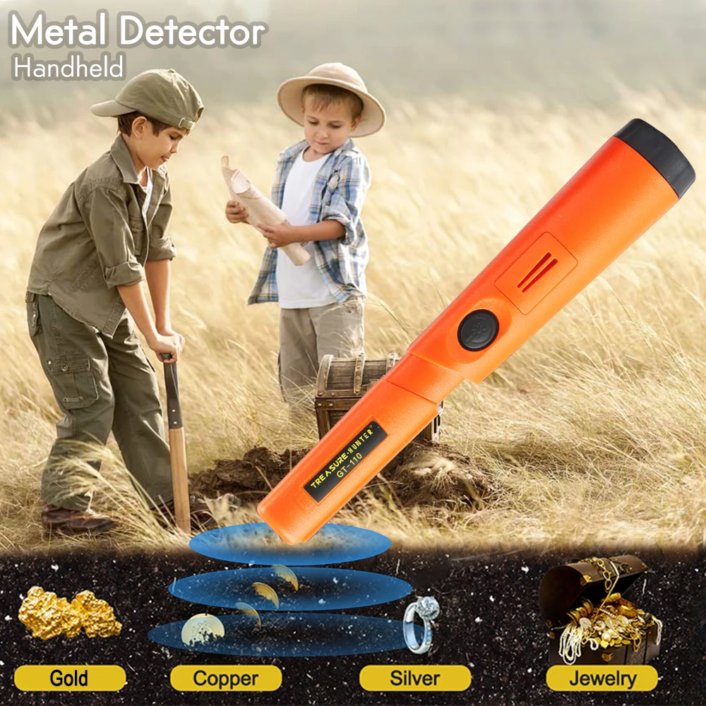 Pointer Handheld GT110 Metal Detector Positioning Rod With Anti-scratch Protection Cover Metal Pinpointing IP68 Waterproof
Pointer Handheld GT110 Metal Detector Positioning Rod With Anti-scratch Protection Cover Metal Pinpointing IP68 Waterproof