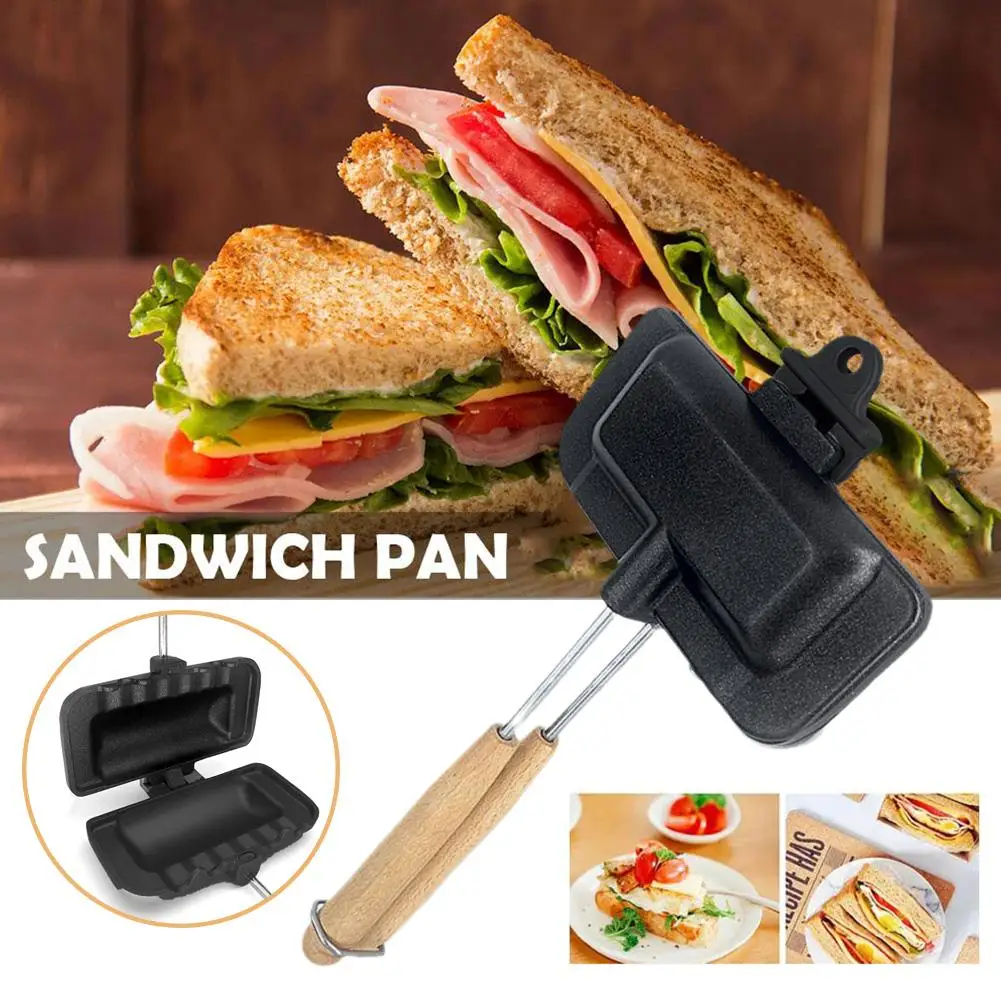 Двусторонняя сэндвич-форма из алюминиевого сплава, кухонное приспособление для жарки «сделай сам», сковорода с покрытием, уличная антипригарная сковорода, инструмент для выпечки N4W1
Двусторонняя сэндвич-форма из алюминиевого сплава, кухонное приспособление для жарки «сделай сам», сковорода с покрытием, уличная антипригарная сковорода, инструмент для выпечки N4W1