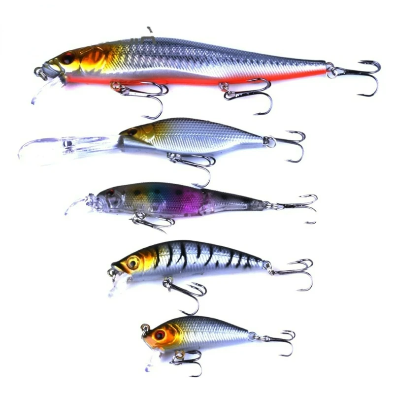 5pcs Fishing Accessories Spinnerbait Black Minnow Artificial Bait Whopper Plopper For Lures Lure Goods Carp Equipment Accessory
5pcs Fishing Accessories Spinnerbait Black Minnow Artificial Bait Whopper Plopper For Lures Lure Goods Carp Equipment Accessory