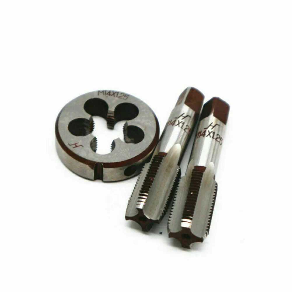 Durable Tap & Die Parts 3 Pcs Accessoires High Speed Steel Hot Sale M14X1.25mm Right Hand Useful For Muzzle Work
Durable Tap & Die Parts 3 Pcs Accessoires High Speed Steel Hot Sale M14X1.25mm Right Hand Useful For Muzzle Work