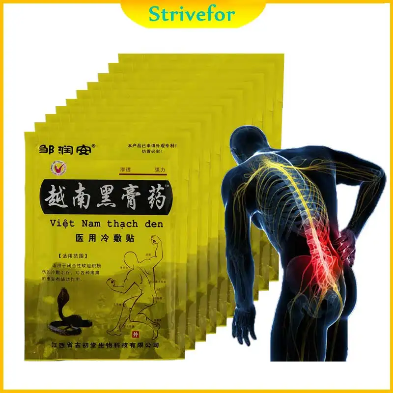 80-400pcs Vietnam Body Pain Relief Patch Arthritis Joint Aches Herbal Medical Plaster Analgesic Sticker Health Care AT0178
80-400pcs Vietnam Body Pain Relief Patch Arthritis Joint Aches Herbal Medical Plaster Analgesic Sticker Health Care AT0178