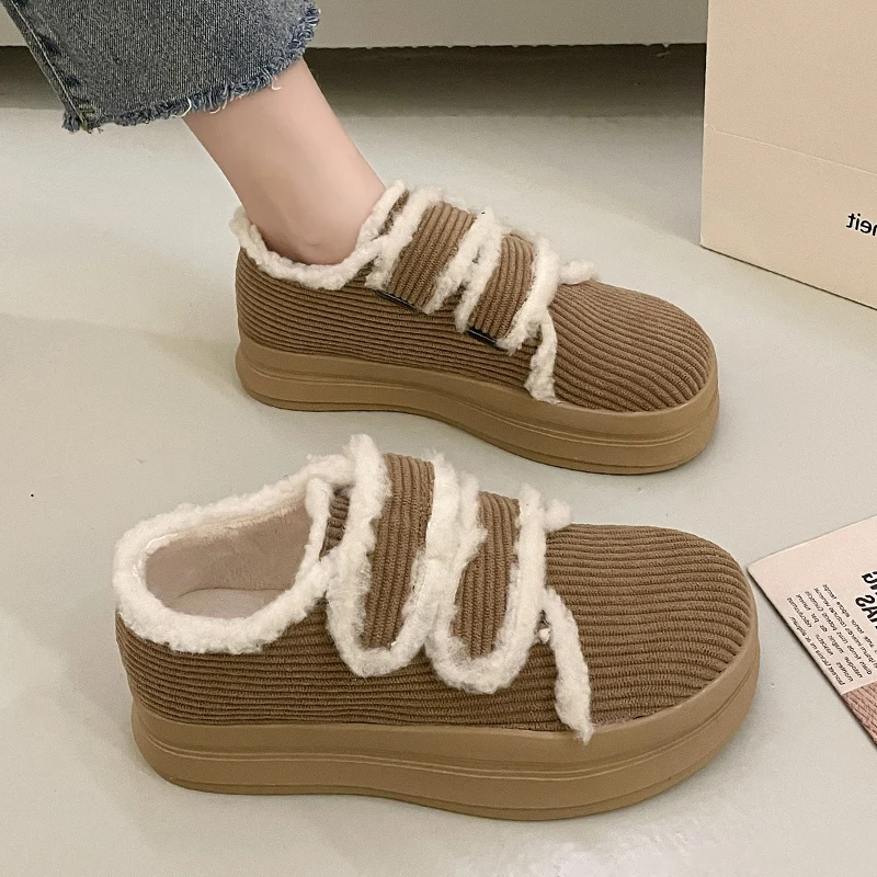 Women's Shoes Platform Shallow Mouth Round Toe Loafers Fur Casual Female Sneakers All-Match Clogs Winter New Solid PVC Basic PU
Women's Shoes Platform Shallow Mouth Round Toe Loafers Fur Casual Female Sneakers All-Match Clogs Winter New Solid PVC Basic PU