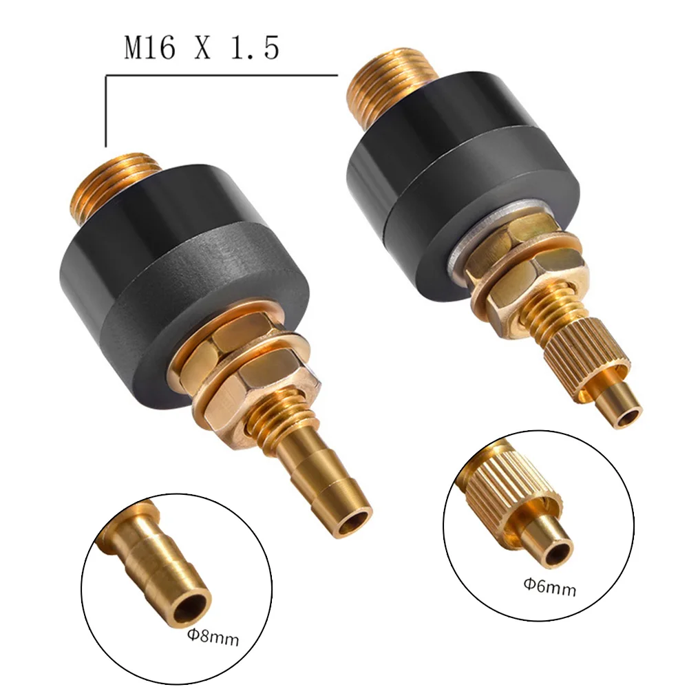 1PC M16*1.5 6/8mm Welder Torch Gas Electric Quick Connector Welding Nozzles For Argon Arc Welding Machine Power Tool Accessories
1PC M16*1.5 6/8mm Welder Torch Gas Electric Quick Connector Welding Nozzles For Argon Arc Welding Machine Power Tool Accessories