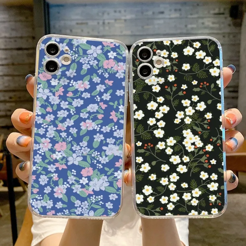 Small Fresh Lovely Broken Flowers Phone Case FOR IPhone 14 13 11 12 Pro 8 7 Plus X 13 Pro MAX XR XS MINI Transparent Covers
Small Fresh Lovely Broken Flowers Phone Case FOR IPhone 14 13 11 12 Pro 8 7 Plus X 13 Pro MAX XR XS MINI Transparent Covers