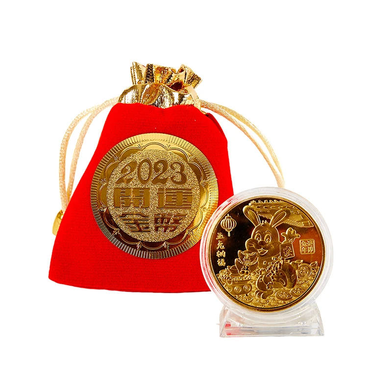 1PC 2023 Year Of Chinese Zodiac Rabbit Commemorative Coin Souvenir Art Collectible For Bars Or Home Decoration Gift
1PC 2023 Year Of Chinese Zodiac Rabbit Commemorative Coin Souvenir Art Collectible For Bars Or Home Decoration Gift