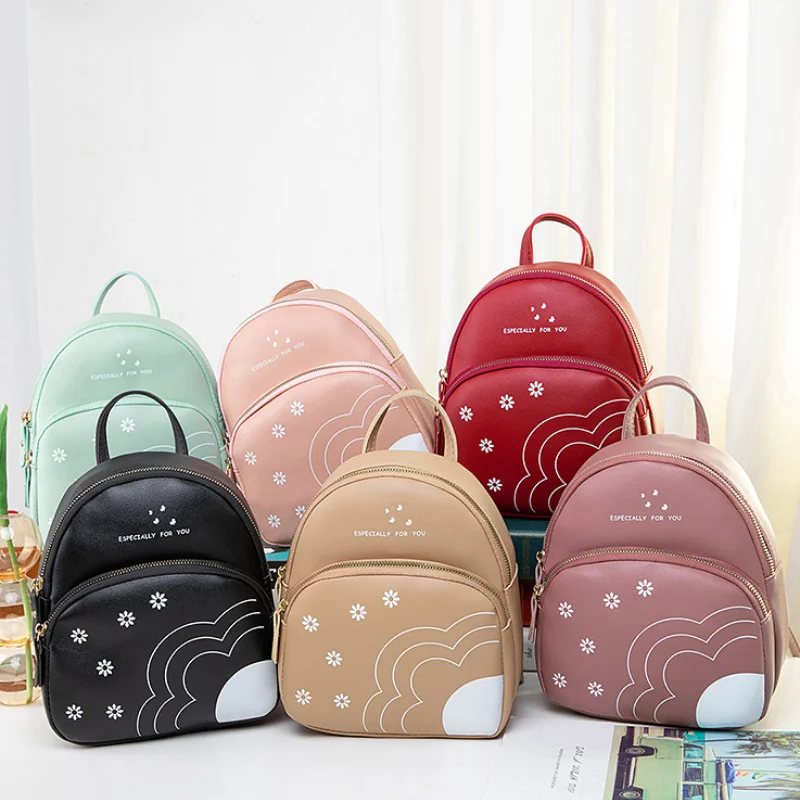 Fashion Trend Retro Mini Backpack Small Backpack Multifunctional Girls Small Backpack Pu Leather Women's Backpack рюкзак женский
Fashion Trend Retro Mini Backpack Small Backpack Multifunctional Girls Small Backpack Pu Leather Women's Backpack рюкзак женский
