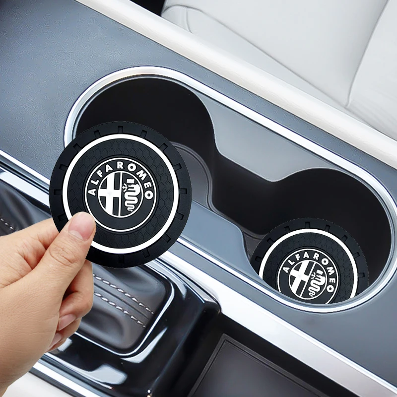 Silica Car Coasters water cup non-slip mat Car Interior Accessories For Alfa Romeo 147 156 Giulietta Giulia Mito Stelvio Brera
Silica Car Coasters water cup non-slip mat Car Interior Accessories For Alfa Romeo 147 156 Giulietta Giulia Mito Stelvio Brera