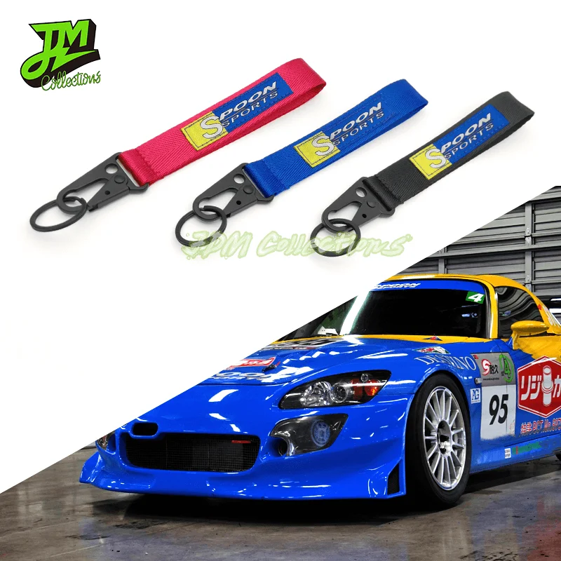 Car Key Strap For Spoon Sprots Racing JDM Style Nylon Keyring Spring Clip Keychain Motorcycle Auto Key Pendant Gifts Accessories
Car Key Strap For Spoon Sprots Racing JDM Style Nylon Keyring Spring Clip Keychain Motorcycle Auto Key Pendant Gifts Accessories