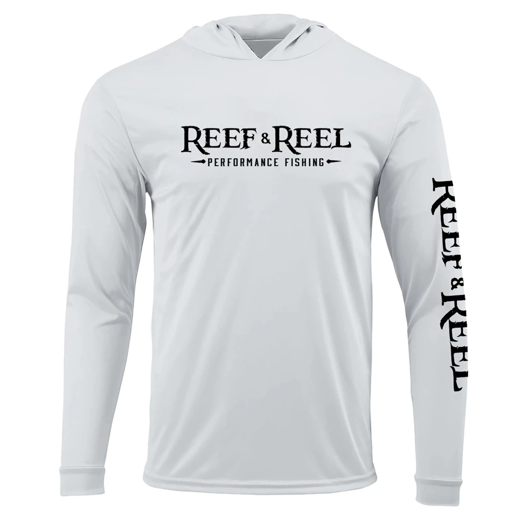 Reef & Reel Fishing Clothes Summer Outdoor Long Sleeve T-shirt With Hood Sun Protection Breathable Angling Clothes Homme
Reef & Reel Fishing Clothes Summer Outdoor Long Sleeve T-shirt With Hood Sun Protection Breathable Angling Clothes Homme