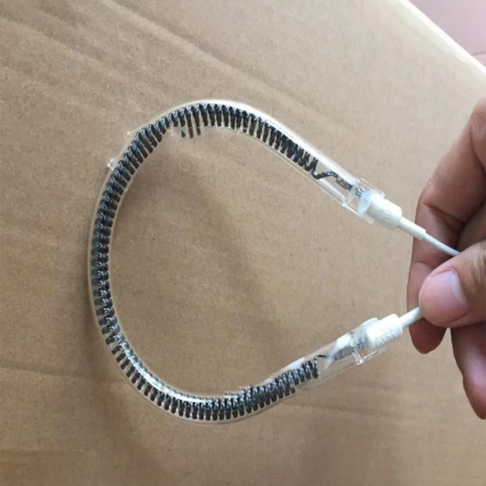 1PC 220V Black Clear Quartz Tungsten Wire 900-1000W Replacement Heating Element Bulb For Halogen Oven Cooker Clear Power 600W
1PC 220V Black Clear Quartz Tungsten Wire 900-1000W Replacement Heating Element Bulb For Halogen Oven Cooker Clear Power 600W