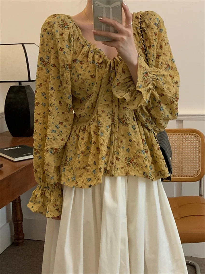 Alien Kitty Spring V-Neck Flowers Sweaters OL Loose 2023 Gentle Printed Daily Slim Hot Sale Sweet New Casual Lady Holiday Chic
Alien Kitty Spring V-Neck Flowers Sweaters OL Loose 2023 Gentle Printed Daily Slim Hot Sale Sweet New Casual Lady Holiday Chic