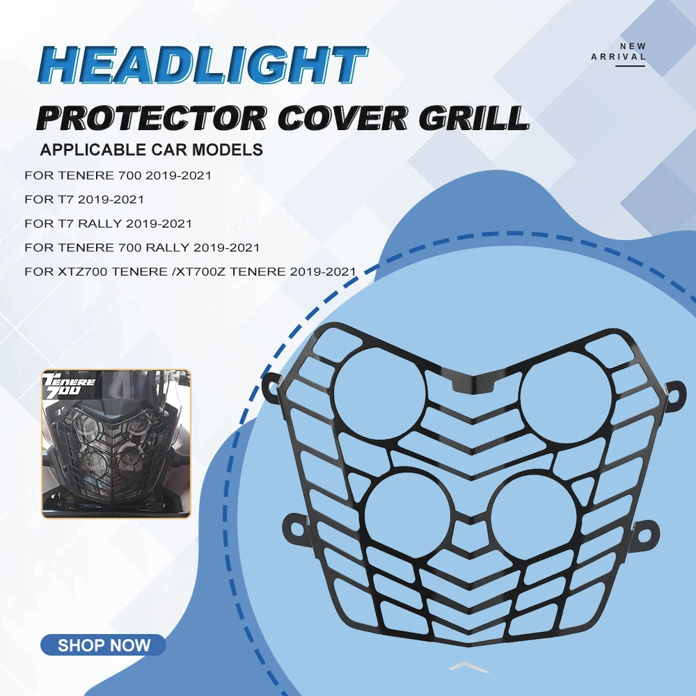 Headlight Protector Guard Grill Grille Cover For Yamaha Tenere 700 T7 XTZ700 XT700Z Tenere700 T7 Rally 2019 2020 2021 Motorcycle
Headlight Protector Guard Grill Grille Cover For Yamaha Tenere 700 T7 XTZ700 XT700Z Tenere700 T7 Rally 2019 2020 2021 Motorcycle