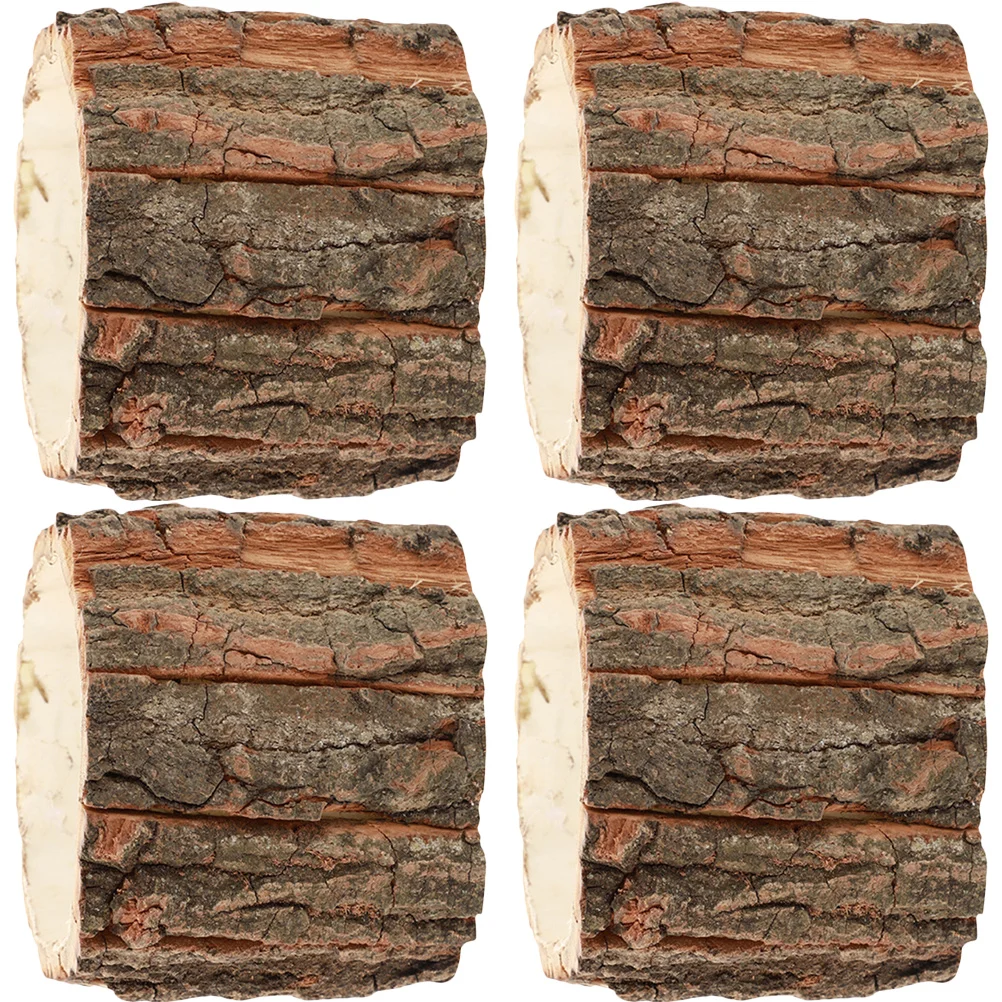 4 Pcs Country Style Flowerpot Wooden Crafts 8 Cm Log Container Pots Stump Planter Natural Waterproof
4 Pcs Country Style Flowerpot Wooden Crafts 8 Cm Log Container Pots Stump Planter Natural Waterproof