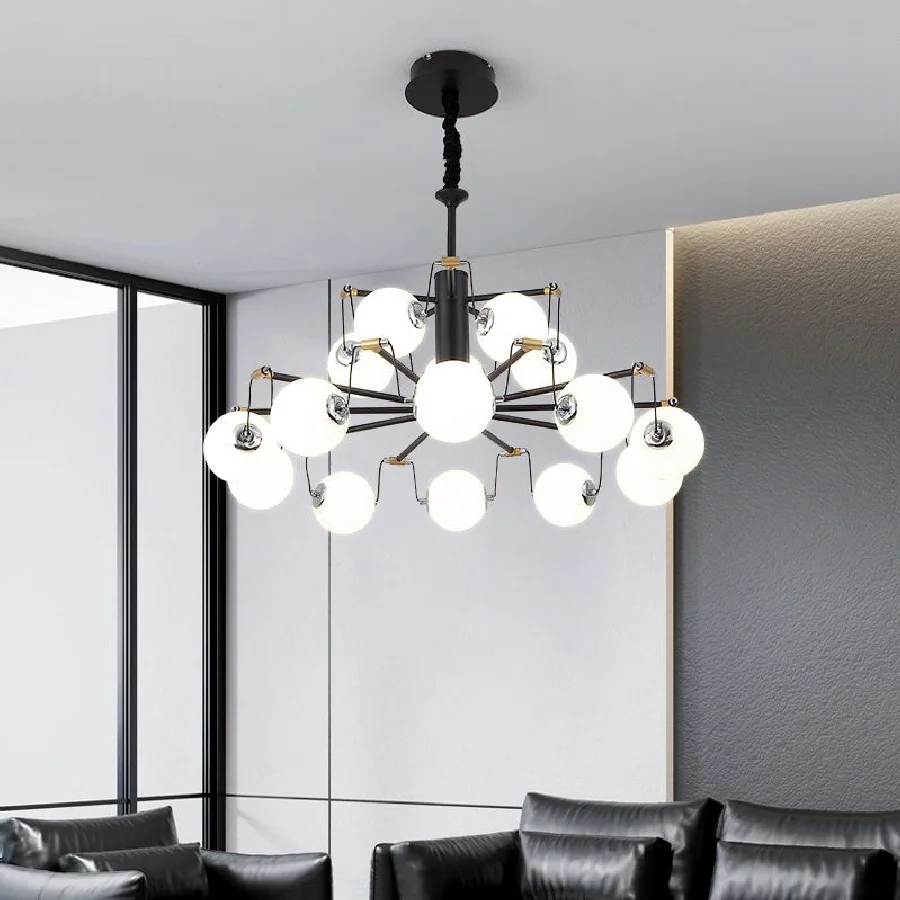LED Chandelier Lighting For Dining Living Room Bedroom Hanging Lamp Creative Modern Home Chandeliers Fitting Adjust 3 Colors
LED Chandelier Lighting For Dining Living Room Bedroom Hanging Lamp Creative Modern Home Chandeliers Fitting Adjust 3 Colors