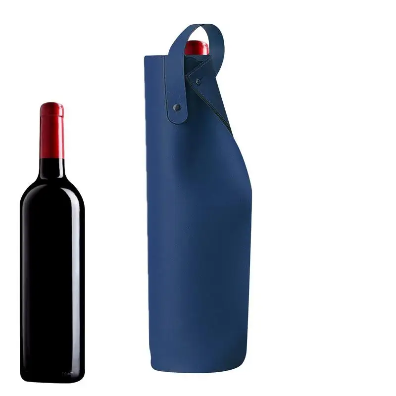 Single Red Wine Handbag PU Leather Wine Bag With Handles Reusable Wine Carriers Bag Single Bottle Wine Tote Bag
Single Red Wine Handbag PU Leather Wine Bag With Handles Reusable Wine Carriers Bag Single Bottle Wine Tote Bag