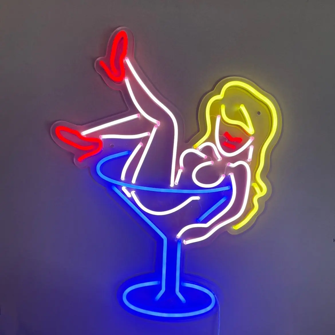 Nudes Sexy Girls Neon Sign Champagne Girl Neon Sign Creative Led Light for Bar Night Club Wall Decor
Nudes Sexy Girls Neon Sign Champagne Girl Neon Sign Creative Led Light for Bar Night Club Wall Decor