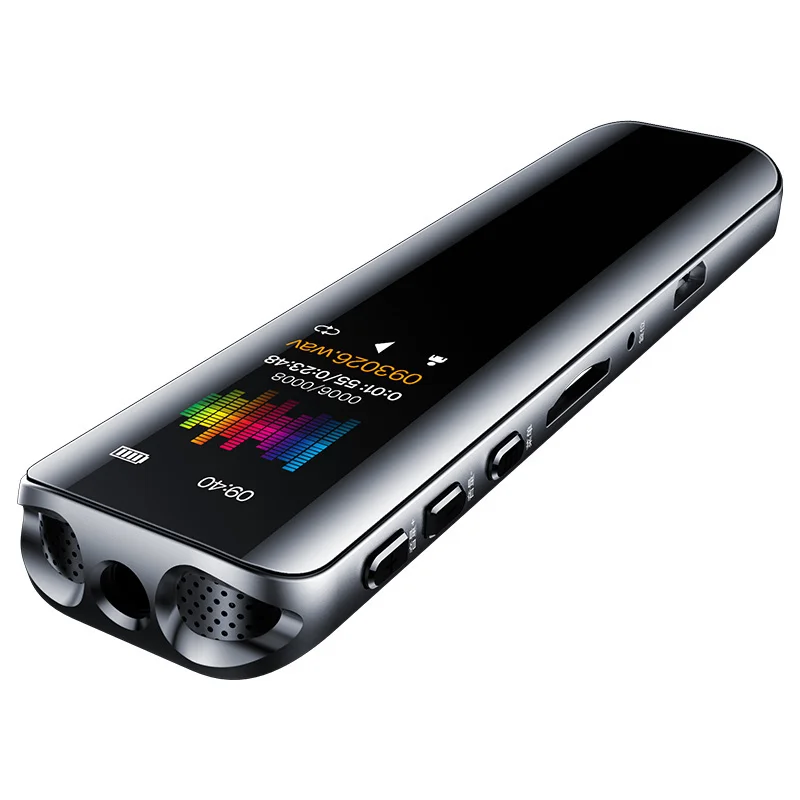 V39 Voice Activated Portable Recorder MP3 Player Telephone Audio Recording Dual Arc Microphone Digital Voice Recorder Dictaphone
V39 Voice Activated Portable Recorder MP3 Player Telephone Audio Recording Dual Arc Microphone Digital Voice Recorder Dictaphone