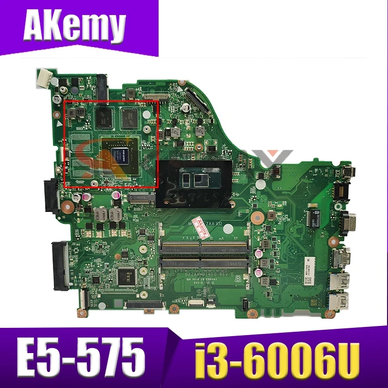 Материнская плата Akemy для ноутбука ACER Aspire E5-575 i3-6006U, материнская плата DAZAAMB16E0 SR2UW N16S-GT1-KB-A2 DDR4
Материнская плата Akemy для ноутбука ACER Aspire E5-575 i3-6006U, материнская плата DAZAAMB16E0 SR2UW N16S-GT1-KB-A2 DDR4