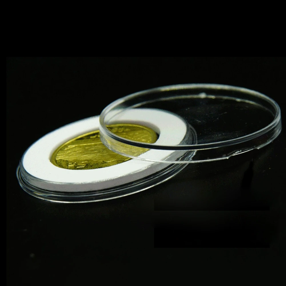 10/25pcs 46mm Transparent Plastic Coin Holder Coin Collecting Box Case For Coins Storage Capsules Protection Boxes Container
10/25pcs 46mm Transparent Plastic Coin Holder Coin Collecting Box Case For Coins Storage Capsules Protection Boxes Container