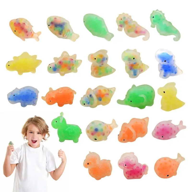 Mini Squeeze Balls 22PCS Dinosaur Animals Kawaii Sensory Stress Balls With Water Beads Toys Stress Relief Squeeze Balls For Part
Mini Squeeze Balls 22PCS Dinosaur Animals Kawaii Sensory Stress Balls With Water Beads Toys Stress Relief Squeeze Balls For Part