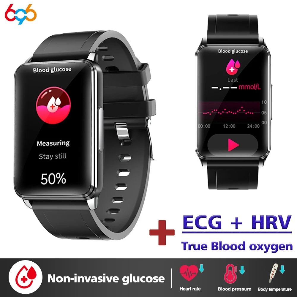 New 1.57" ECG HRV Smart Watch Blood Sugar Heart Rate Blood Pressure Temperature Bracelet Health Monitor Waterproof Smartwatch
New 1.57" ECG HRV Smart Watch Blood Sugar Heart Rate Blood Pressure Temperature Bracelet Health Monitor Waterproof Smartwatch