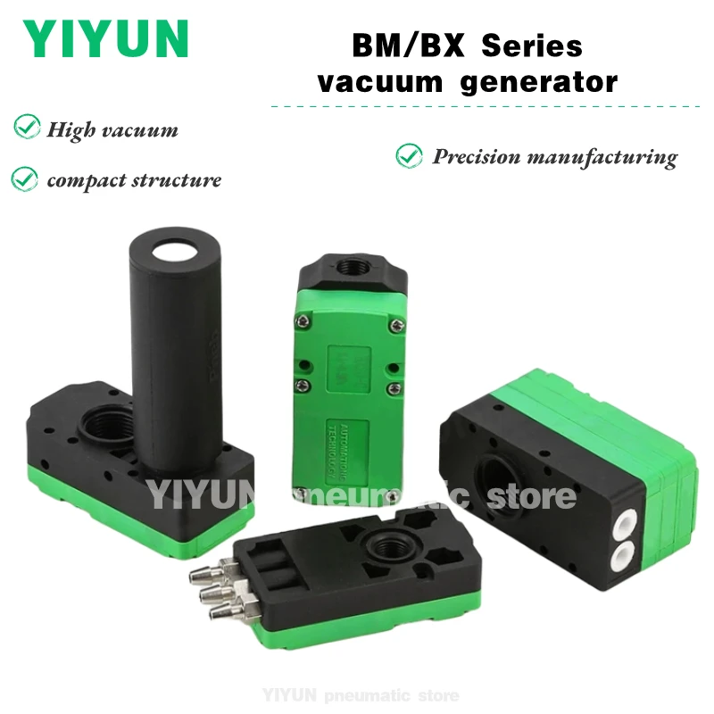 BX5 BM5x2,3,4,5,6,7,8,9,10,11,12,13,14,15,16-4 or 6 Optional YIYUN Multistage mini vacuum generator BM5 BX5 series 
BX5 BM5x2,3,4,5,6,7,8,9,10,11,12,13,14,15,16-4 or 6 Optional YIYUN Multistage mini vacuum generator BM5 BX5 series