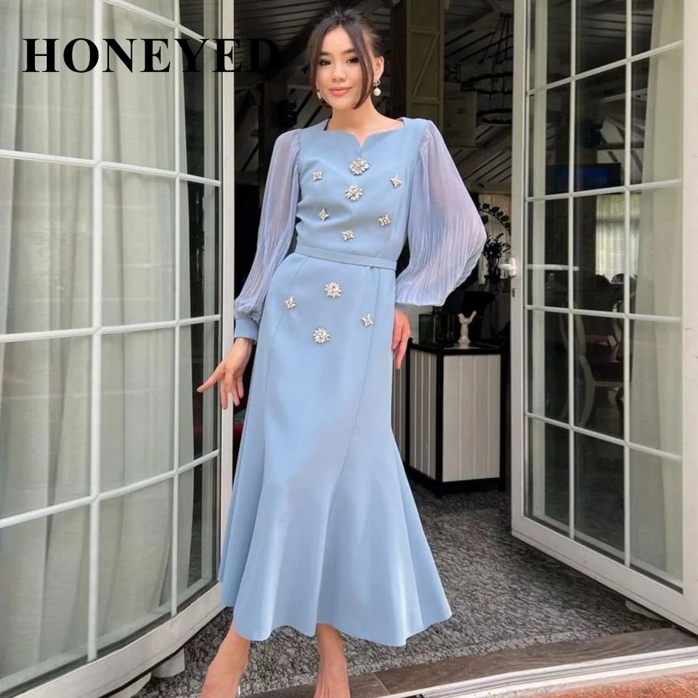 Женское элегантное платье Honeyed, модель 2023 года, плиссированное платье с пышными длинными рукавами, настраиваемое платье для выпускного вечера
Женское элегантное платье Honeyed, модель 2023 года, плиссированное платье с пышными длинными рукавами, настраиваемое платье для выпускного вечера
