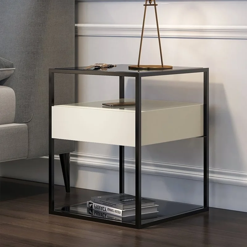 Nordic iron bedside table ultra-narrow simple economy bedroom small apartment solid wood side cabinet lockers
Nordic iron bedside table ultra-narrow simple economy bedroom small apartment solid wood side cabinet lockers