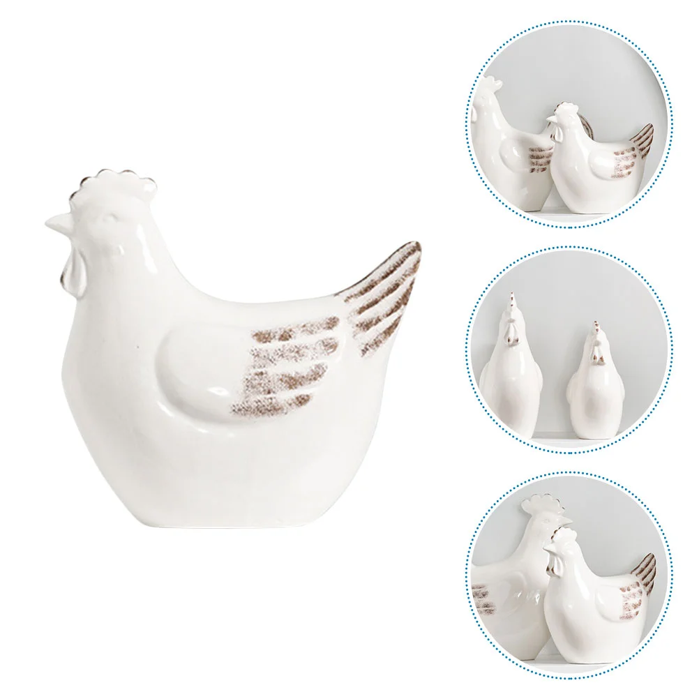Hen Statue Figurine Chicken Animal Ceramic Rooster Decoration Throw Pillows Orange Farmhouse Ornament Decor Garden Sculptures
Hen Statue Figurine Chicken Animal Ceramic Rooster Decoration Throw Pillows Orange Farmhouse Ornament Decor Garden Sculptures