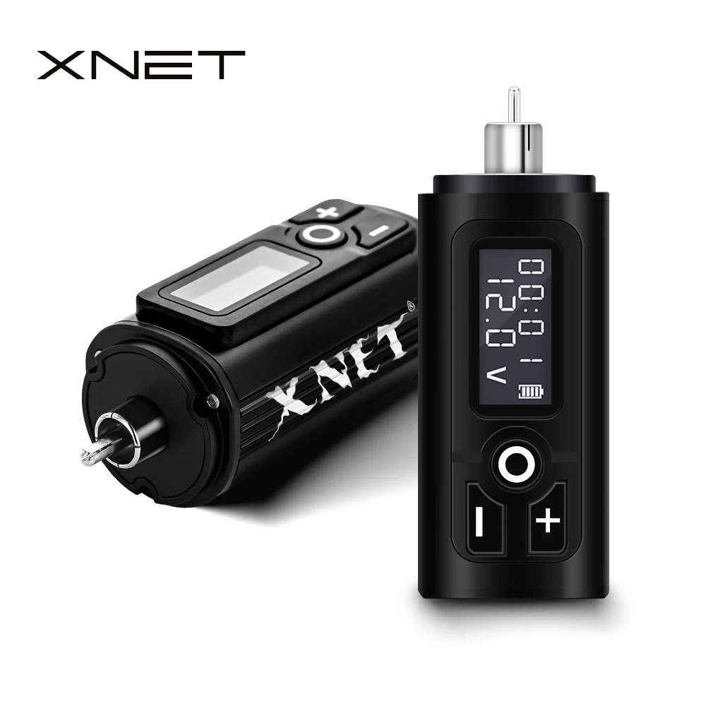 XNET G4 Wireless Tattoo Battery Power Supply RCA Interface 1950amh LCD Digital Display For Rotary Machine Fast Chargering
XNET G4 Wireless Tattoo Battery Power Supply RCA Interface 1950amh LCD Digital Display For Rotary Machine Fast Chargering