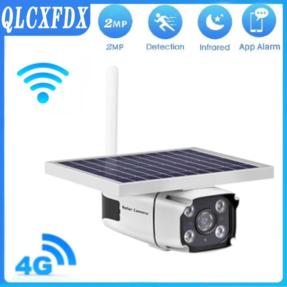2MP 4G SIM Solar Camera Infrared Night Vision Motion Detection HD Surveillance Kamera CCTV Waterproof Wireless ip cam
2MP 4G SIM Solar Camera Infrared Night Vision Motion Detection HD Surveillance Kamera CCTV Waterproof Wireless ip cam