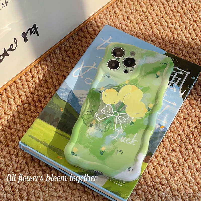 Flower Wave Edge Case For iPhone 11 12 13 14 Pro Max Mini XR XS 7 8 Plus SE 2022 Shockproof Soft Tpu Silicone Holder Stand Cover
Flower Wave Edge Case For iPhone 11 12 13 14 Pro Max Mini XR XS 7 8 Plus SE 2022 Shockproof Soft Tpu Silicone Holder Stand Cover