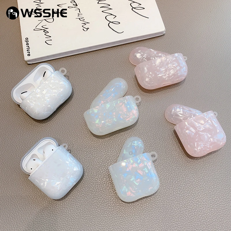 Dreamy Pearl Shell Pattern Earphone Case For Apple Airpods 1 2 Pro 3 Wireless Headset Box Cover Girls Earbuds Protective Case
Dreamy Pearl Shell Pattern Earphone Case For Apple Airpods 1 2 Pro 3 Wireless Headset Box Cover Girls Earbuds Protective Case