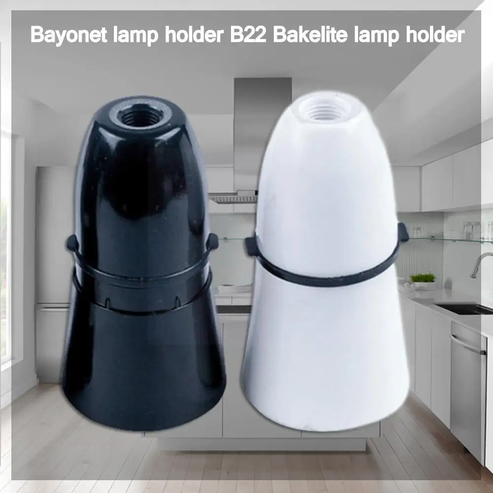 Black White Plastic Bayonet Lamp Holder B22 Bakelite Room Holder Light 250v Living Supplies Socket Fittin Lamp 2a Supplies F3w3
Black White Plastic Bayonet Lamp Holder B22 Bakelite Room Holder Light 250v Living Supplies Socket Fittin Lamp 2a Supplies F3w3