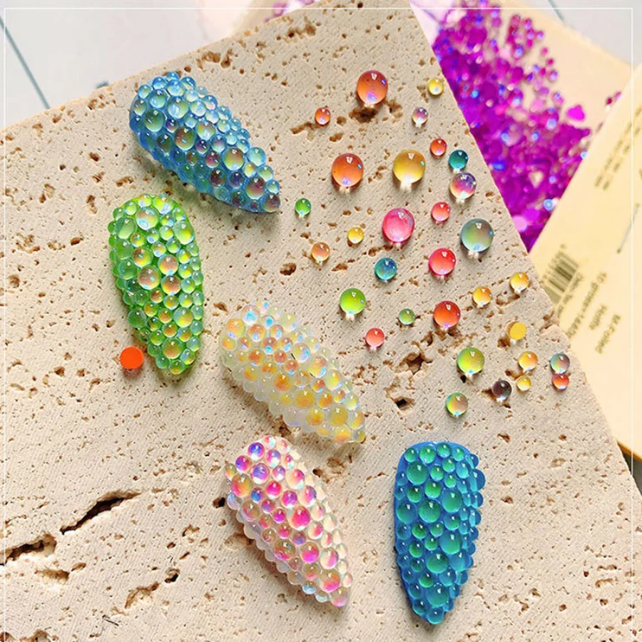 Candy Colors Mixed Size Mermaid Round Glass Crystal Beads AB 3D Nail Art Rhinestones DIY Flatback Acrylic Stones Decorations
Candy Colors Mixed Size Mermaid Round Glass Crystal Beads AB 3D Nail Art Rhinestones DIY Flatback Acrylic Stones Decorations