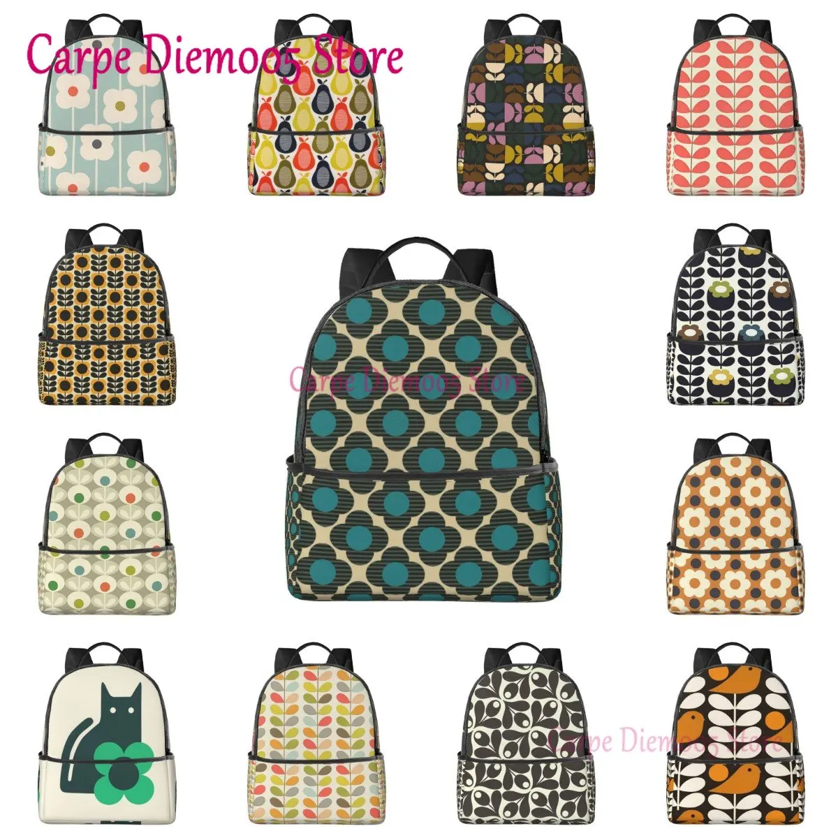 Рюкзак Orla Kiely для взрослых, модный ранец унисекс, подходит для школы, ноутбука, путешествий
Рюкзак Orla Kiely для взрослых, модный ранец унисекс, подходит для школы, ноутбука, путешествий