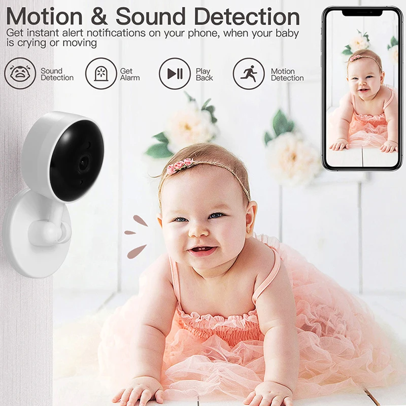 Tuya Smart Mini WiFi IP Camera Indoor Wireless Surveillance Camera Home Security CCTV Baby Pet Remote Mobile Phone Monitor
Tuya Smart Mini WiFi IP Camera Indoor Wireless Surveillance Camera Home Security CCTV Baby Pet Remote Mobile Phone Monitor