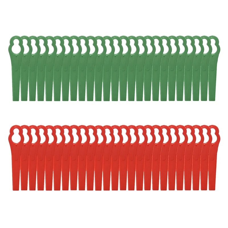 100 Pcs 8.3CM Plastic Grass Trimmer Blades Replacement Blades Lawn Mower Blades For Bosch Einhell Lawn Mower
100 Pcs 8.3CM Plastic Grass Trimmer Blades Replacement Blades Lawn Mower Blades For Bosch Einhell Lawn Mower