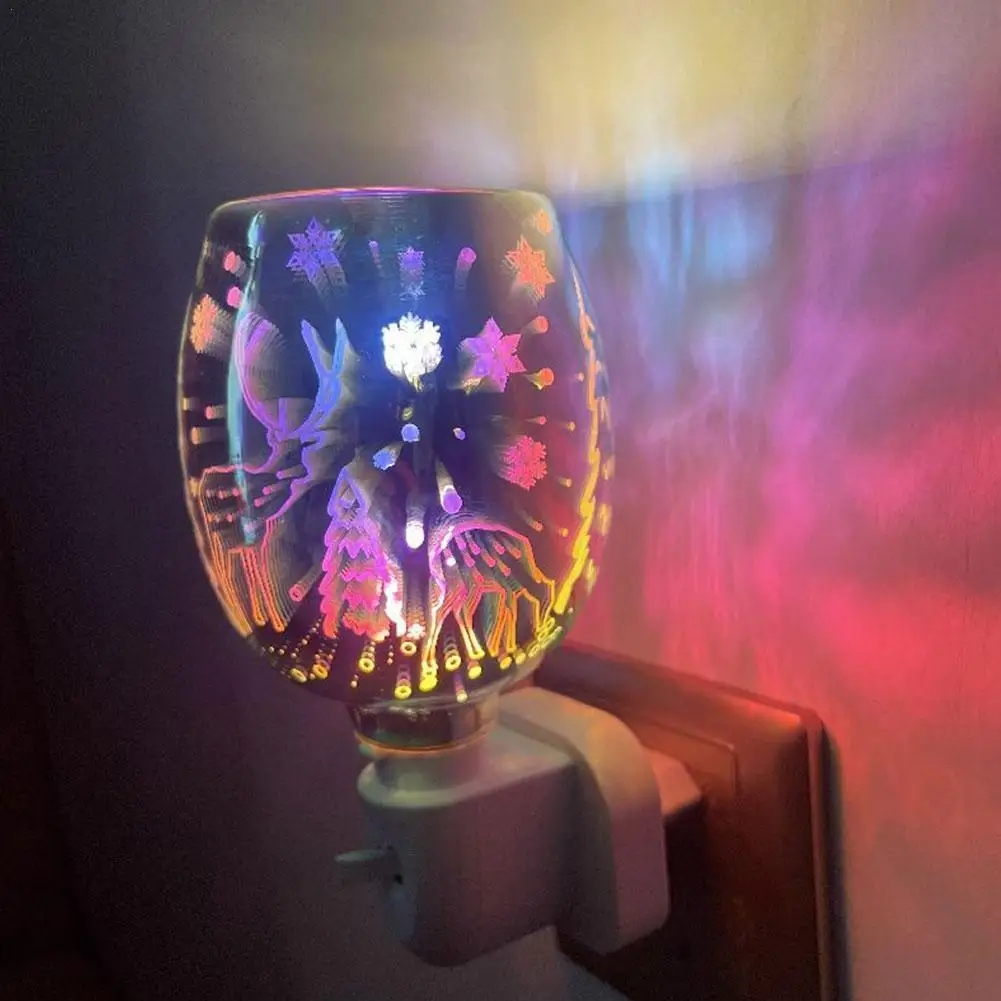 3D Smokeless Wax Melting Lamp Wax Warmer Ceramic Aroma Diffuser Lamp Wax Melt Burners LED Holiday Light Christmas Decor 120-220V
3D Smokeless Wax Melting Lamp Wax Warmer Ceramic Aroma Diffuser Lamp Wax Melt Burners LED Holiday Light Christmas Decor 120-220V