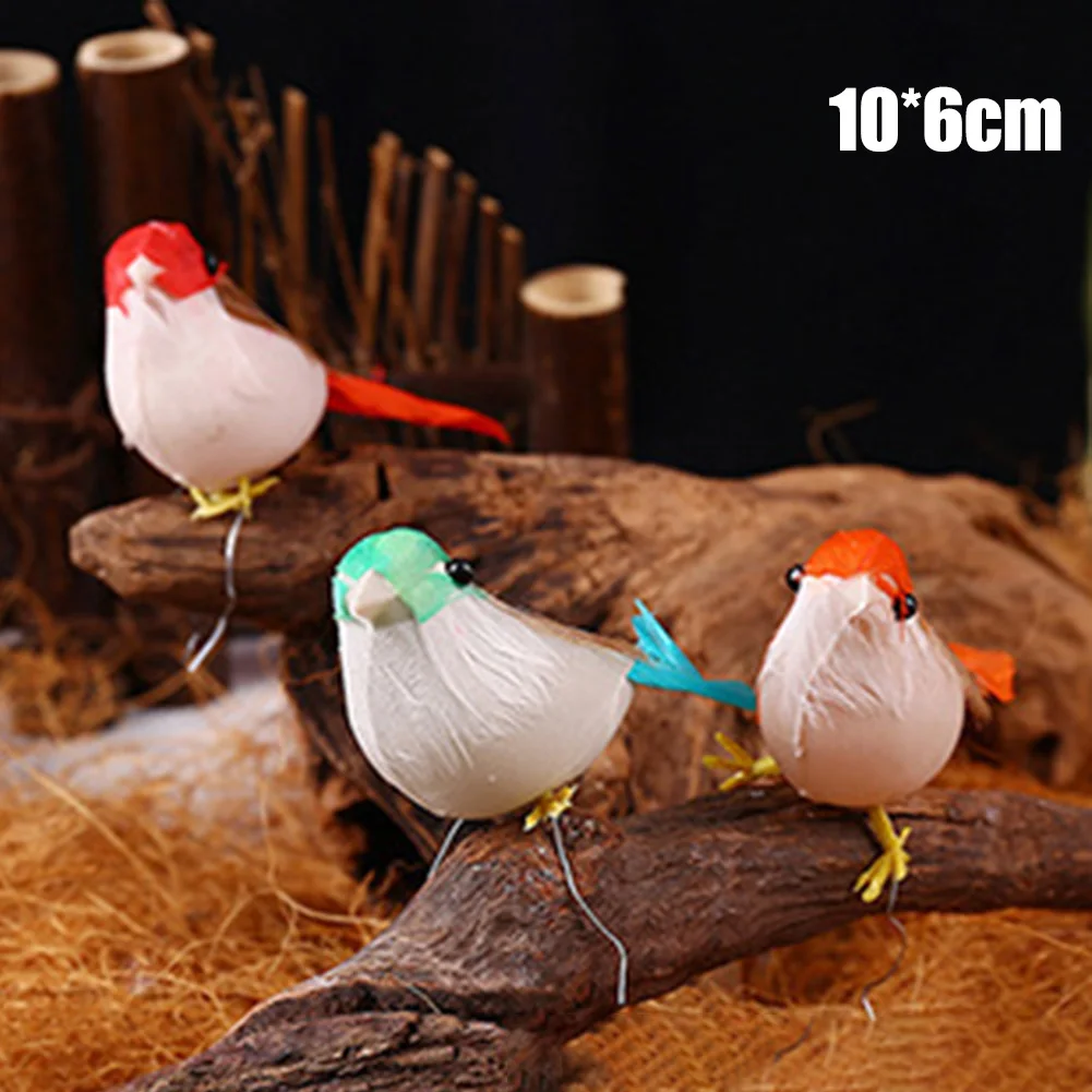24pcs Mini Artificial Simulation Birds Foam Feather Birds DIY Crafts Ornament Home Garden Decor Garden Ornament Decoration
24pcs Mini Artificial Simulation Birds Foam Feather Birds DIY Crafts Ornament Home Garden Decor Garden Ornament Decoration