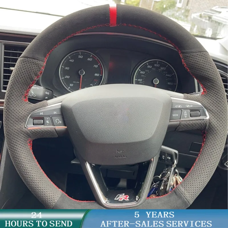 Customized Car Steering Wheel Cover Braid Car Accessories For Seat Leon Cupra R Leon ST Cupra Leon ST Cupra Ateca Cupra Ateca FR
Customized Car Steering Wheel Cover Braid Car Accessories For Seat Leon Cupra R Leon ST Cupra Leon ST Cupra Ateca Cupra Ateca FR