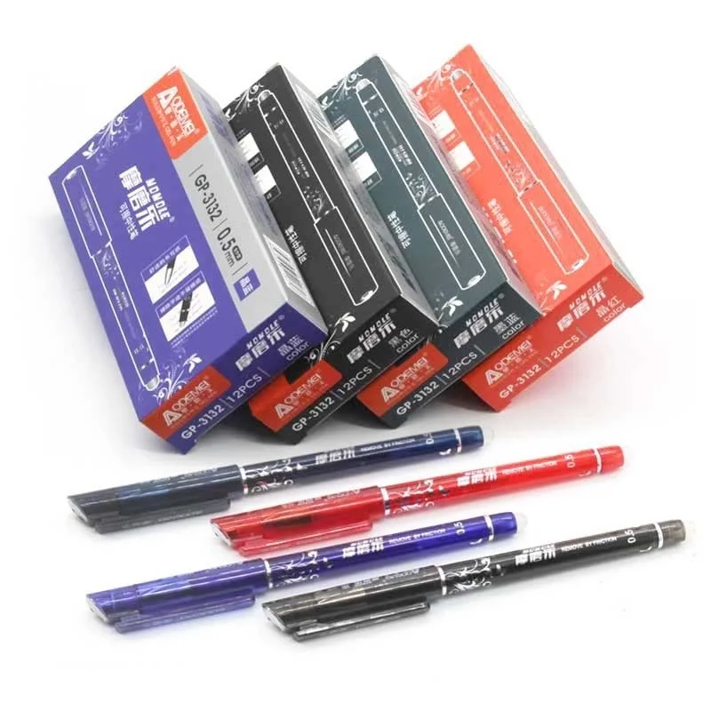 Erasable Pen Washable Handle Blue/Black/Red 0.5mm Kawaii Pen Refill Rod for Office Supplies Student Exam Writing Spare pens
Erasable Pen Washable Handle Blue/Black/Red 0.5mm Kawaii Pen Refill Rod for Office Supplies Student Exam Writing Spare pens