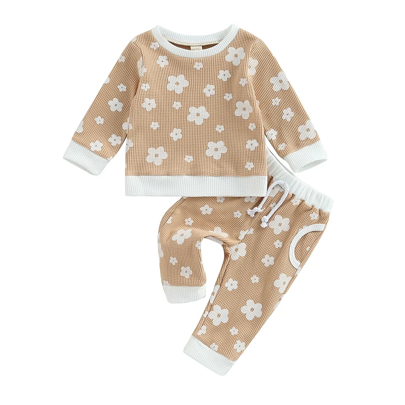 Toddler Baby Girls Fall Clothes Floral Long Sleeve Sweatshirt Tops Stretch Casual Pants Set Outfit
Toddler Baby Girls Fall Clothes Floral Long Sleeve Sweatshirt Tops Stretch Casual Pants Set Outfit