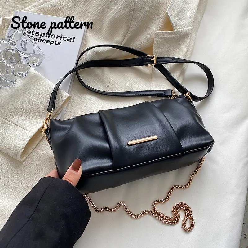 Stone Pattern PU Leather Brand Chain Crossbody Work Bag for Women In Trend Fashion Luxury Designer Shoulder Handbags and Purses
Stone Pattern PU Leather Brand Chain Crossbody Work Bag for Women In Trend Fashion Luxury Designer Shoulder Handbags and Purses