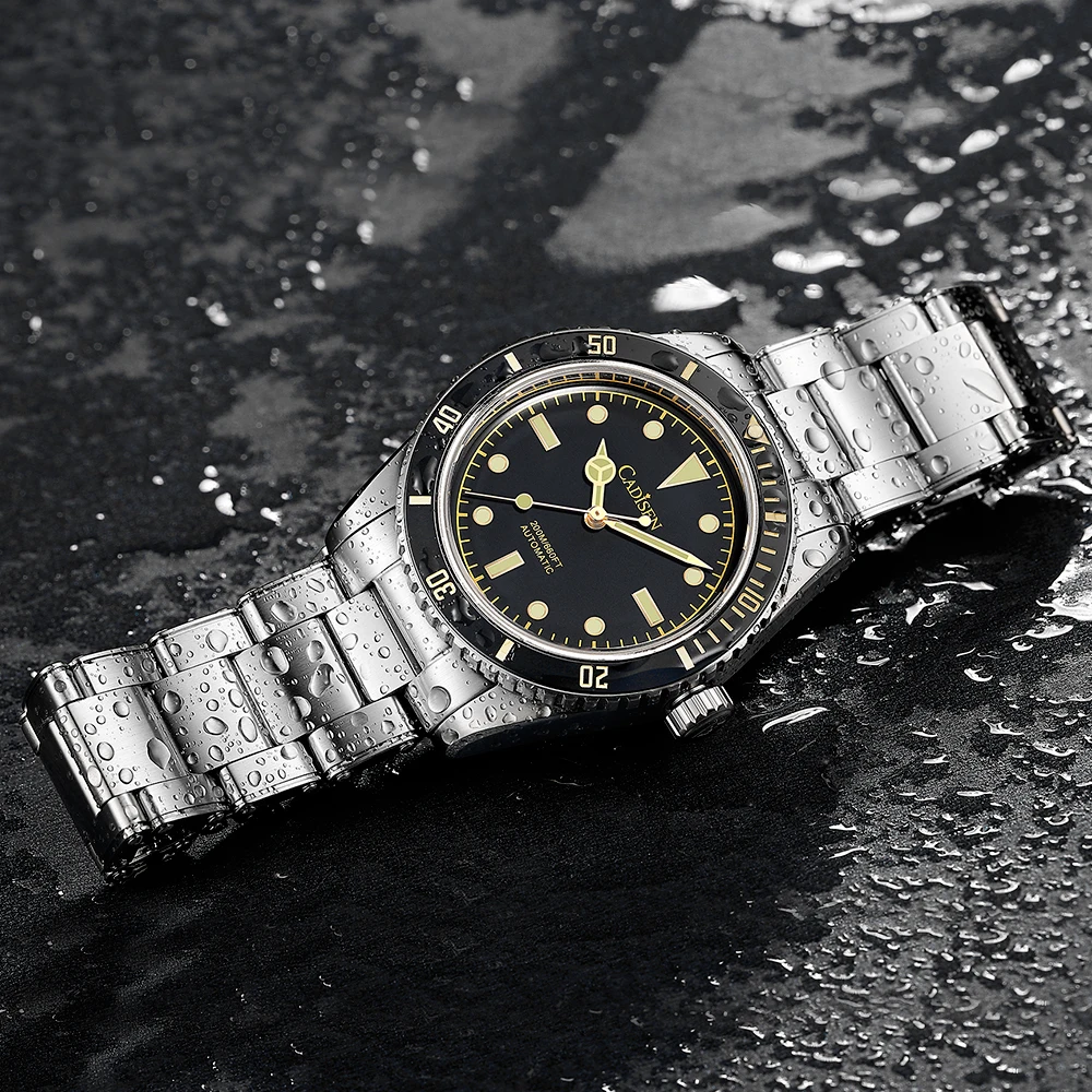 CADISEN Automatic Mechanical Watch NH35A Bracelet Accessories Men's Sapphire Chronograph Relogio Masculino Water Resistant 2022
CADISEN Automatic Mechanical Watch NH35A Bracelet Accessories Men's Sapphire Chronograph Relogio Masculino Water Resistant 2022
