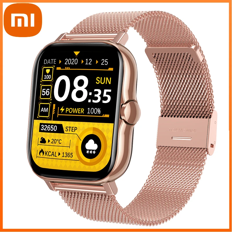 Xiaomi For Android IOS Huawei Phone Smart Watch Men Bluetooth Call Custom Dial Full Touch IP68 Waterproof Smartwatch Women 2021 
Xiaomi For Android IOS Huawei Phone Smart Watch Men Bluetooth Call Custom Dial Full Touch IP68 Waterproof Smartwatch Women 2021