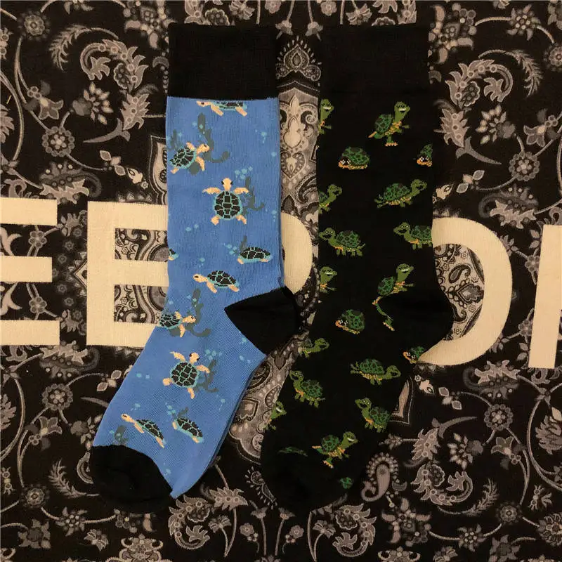 Fun Crew Cotton Happy Funny Freak Socks Lovely Little Green Tortoise Cuckold turtle Sea Turtle Chelonian Cartoon Pet Unisex Sox
Fun Crew Cotton Happy Funny Freak Socks Lovely Little Green Tortoise Cuckold turtle Sea Turtle Chelonian Cartoon Pet Unisex Sox