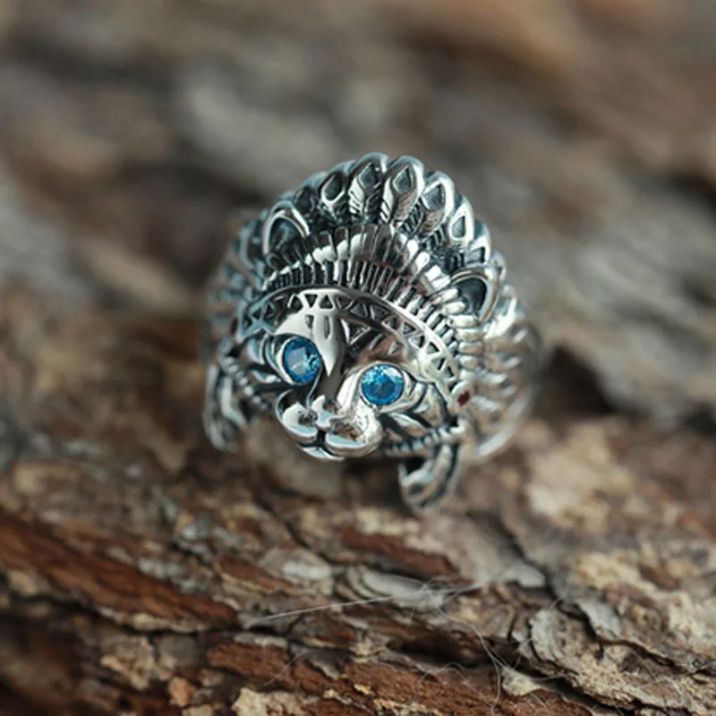 Vintage Silver Color Indian Cat Adjustable Ring for Women Men Animal Jewelry Accessories
Vintage Silver Color Indian Cat Adjustable Ring for Women Men Animal Jewelry Accessories